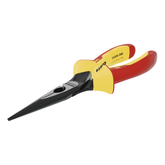 Bahco - Pliers, snipe nose radio, straight tips, 200mm, insulated to 1000V | 2430 S-200